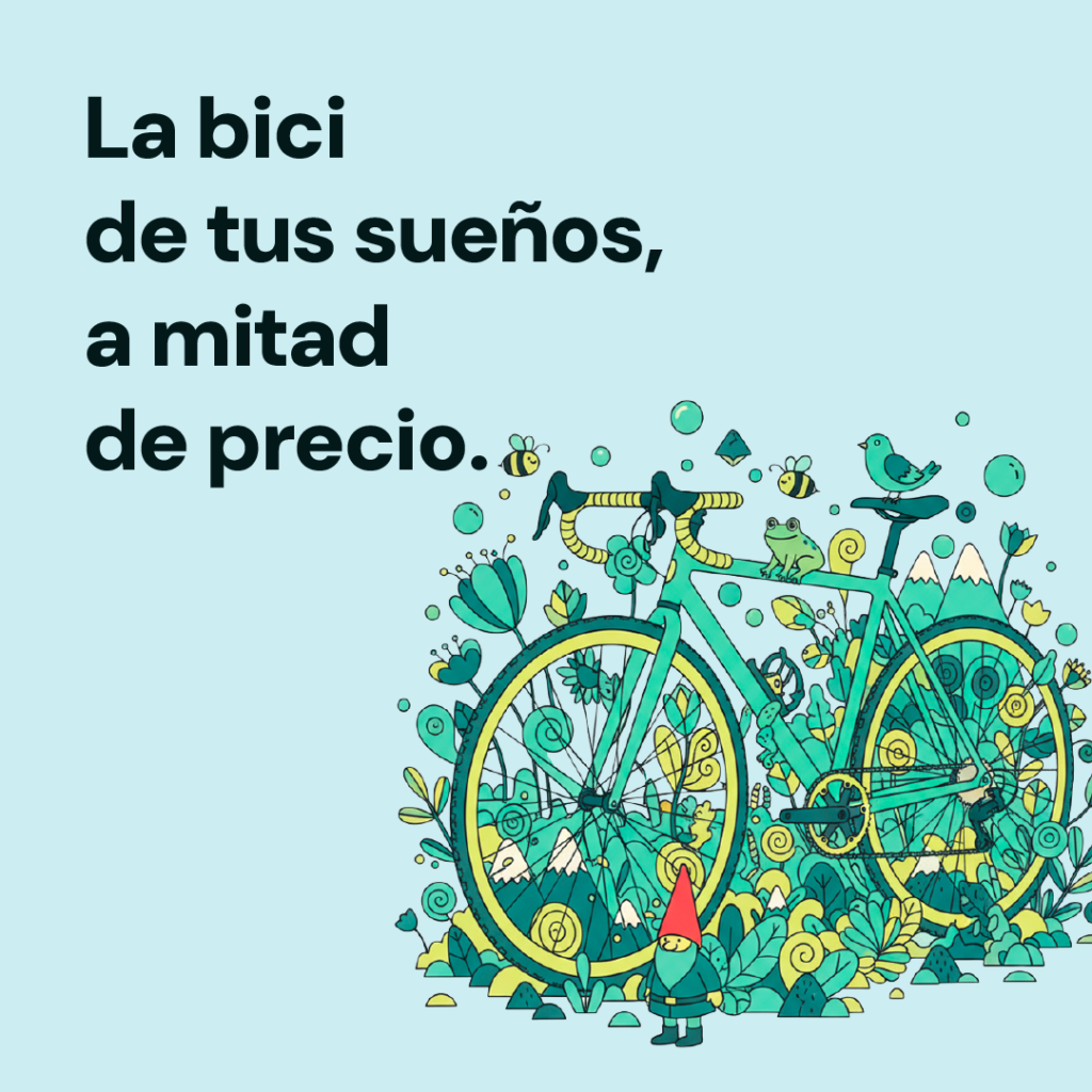 La bicic de tus sueños, a mitad de precio